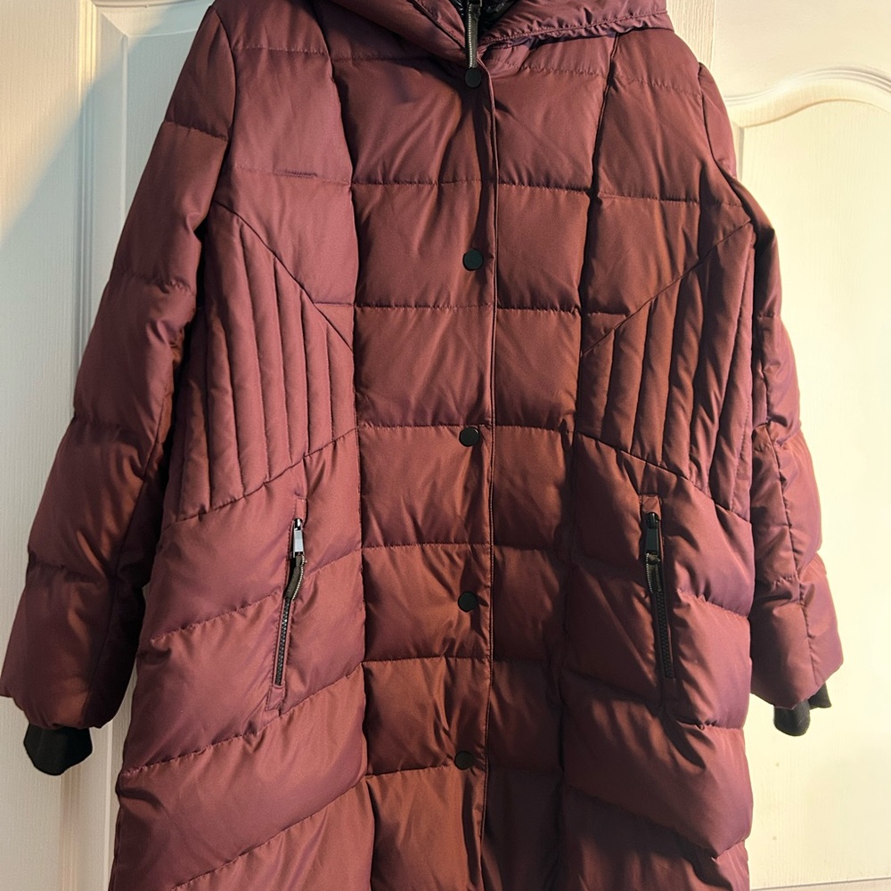 Penningtons Burgundy Puffer Jacket